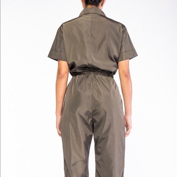 Parachute JumpSuit with Neon Pull Strings - Picture 3 of 4